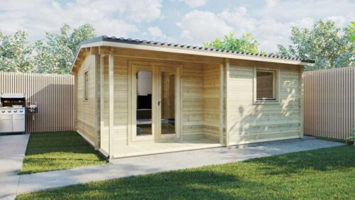 Loghouse Log cabin - Budget-one-bed-type-c