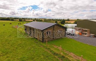 Three Bed Type A Log Cabin Outside 2