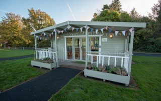 Log Cabin Outside View