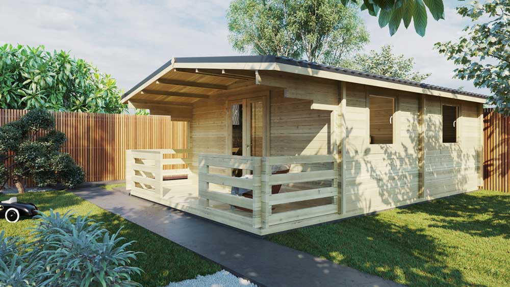 One-Bed-Type-E4 Loghouse Log Cabins