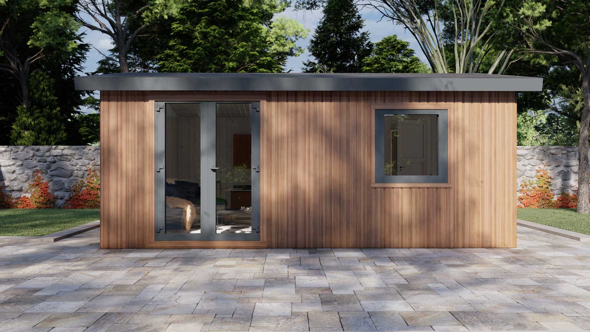 Eco-Garden-Room-One-Bed---Loghouse-Ireland