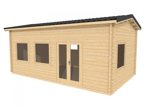 Loghouse Custom 6.8m x 4m Log Cabin