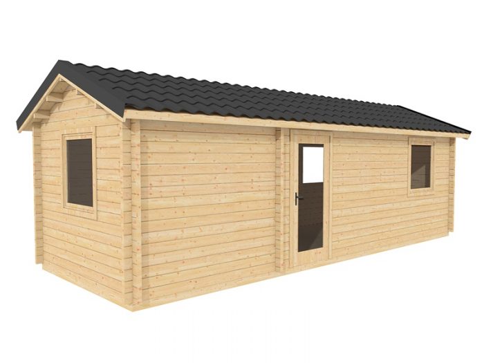 Loghouse Custom 8m x 3m Log Cabin