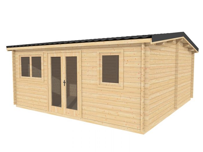 Loghouse Custom 5.6m x 5.7m Log Cabin