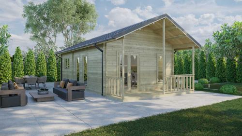 One-Bed-Type-B-Log-Cabin-with-veranda