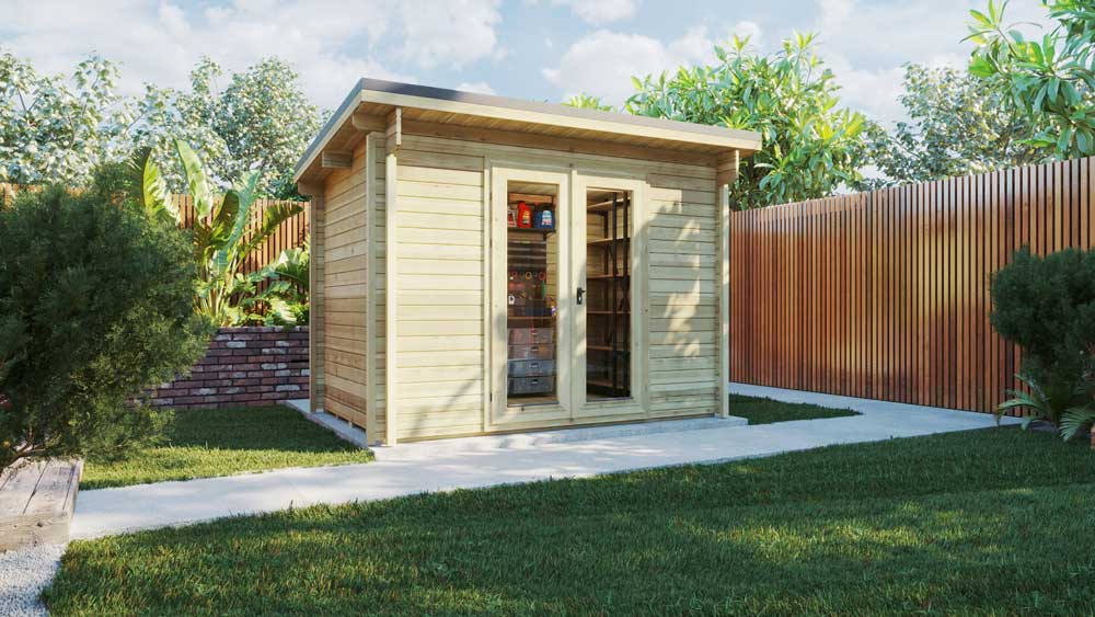 Small Log Cabin Layout Ideas Ireland - Athy Loghouse Log Cabin